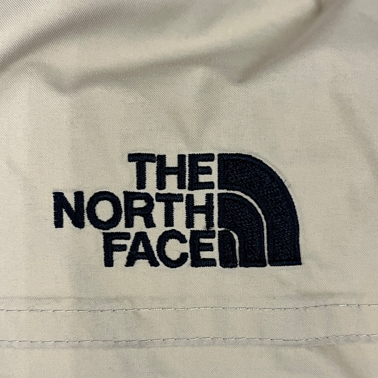 THE NORTH FACE ノースフェイス キッズ ダウンジャケット 120 ベージュ フェイクファーフード付き HyVent PROHEAT 保温 防寒 アウター #64