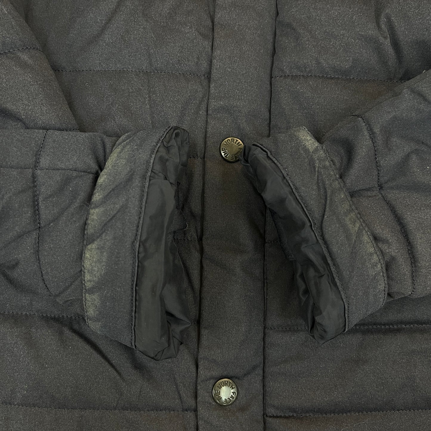 THE NORTH FACE WHITE LABEL キルティングジャケット ブラック メンズL 軽量 保温 アウター #68