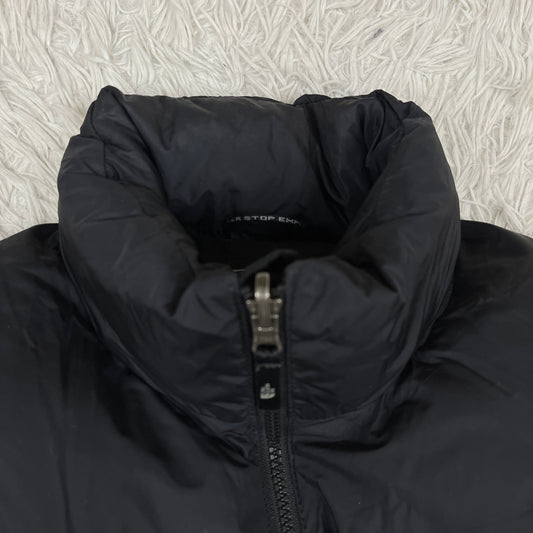 THE NORTH FACE ヌプシダウンジャケット ブラック メンズM ノースフェイス 700フィル グースダウン 防寒 アウター #74