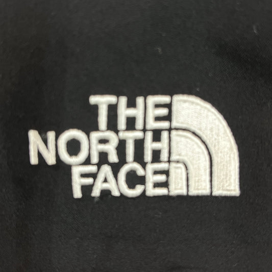 ノースフェイス THE NORTH FACE マクマード ダウンジャケット 160 キッズ ライトグレー×ブラック フード取外し可 DRYVENT #93