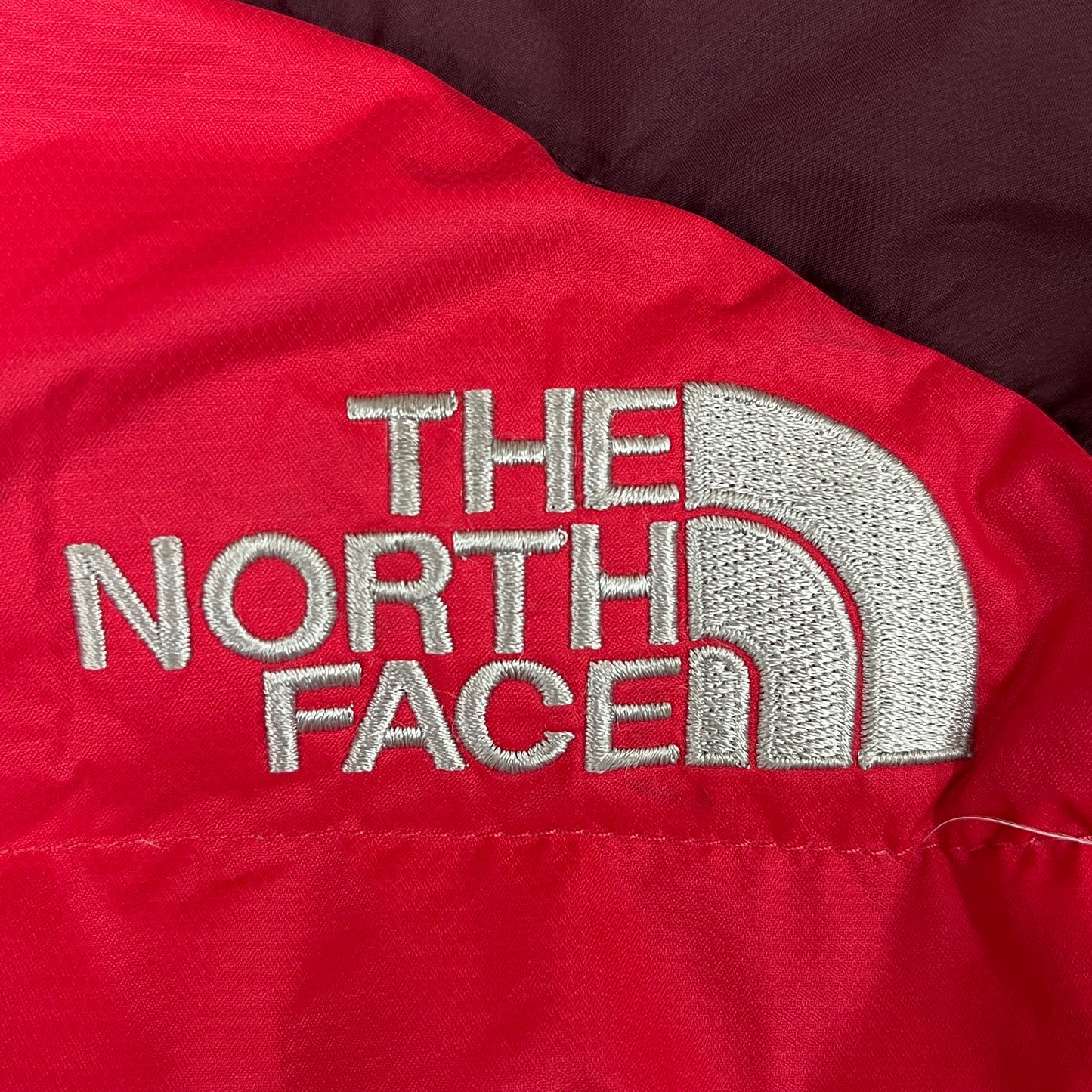 THE NORTH FACE ノースフェイス HYVENT グースダウンジャケット メンズ 105(XL) レッド フード着脱可 NFJ1DD70 #122