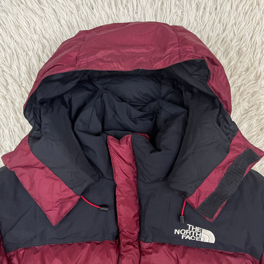 THE NORTH FACE ザ ノースフェイス バルトロ サミットシリーズ ダウンジャケット 700フィル WINDSTOPPER メンズL(100) ボルドー×ブラック #126