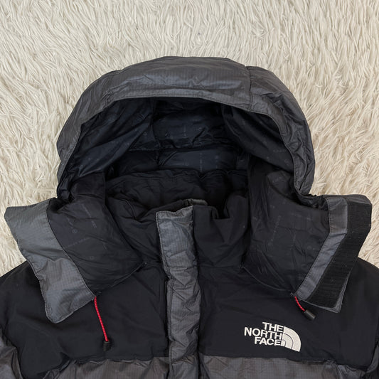 【極暖】THE NORTH FACE サミットシリーズ バルトロライト型 ダウンジャケット 700fill メンズL グレー/ブラック NFD00B64 #132