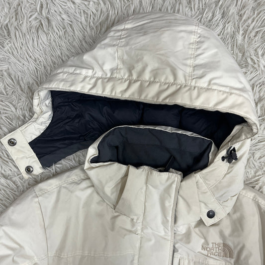 【THE NORTH FACE】ノースフェイス マクマード ダウン 85/XS アイボリー NFJ1DH85 ドライベント 撥水 防寒 #136