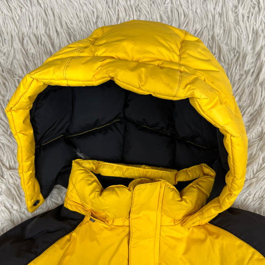 THE NORTH FACE Kids Hyvent 550 Fill Power Down Jacket - Yellow/Black (Size 150) #155