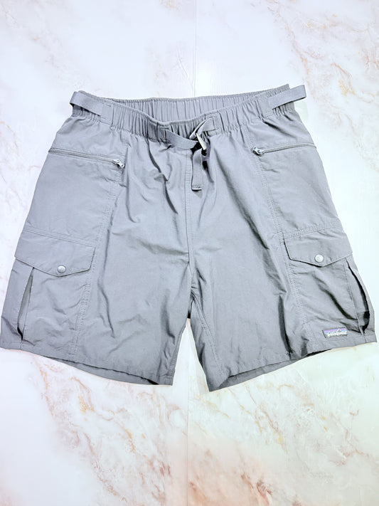 Patagonia パタゴニア カーゴ ショートパンツ Mサイズ ブラック ドローストリング ウエスト アウトドア カジュアル