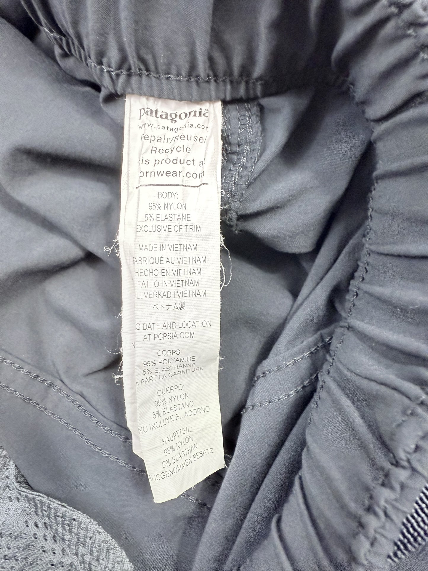 Patagonia パタゴニア カーゴ ショートパンツ Mサイズ ブラック ドローストリング ウエスト アウトドア カジュアル