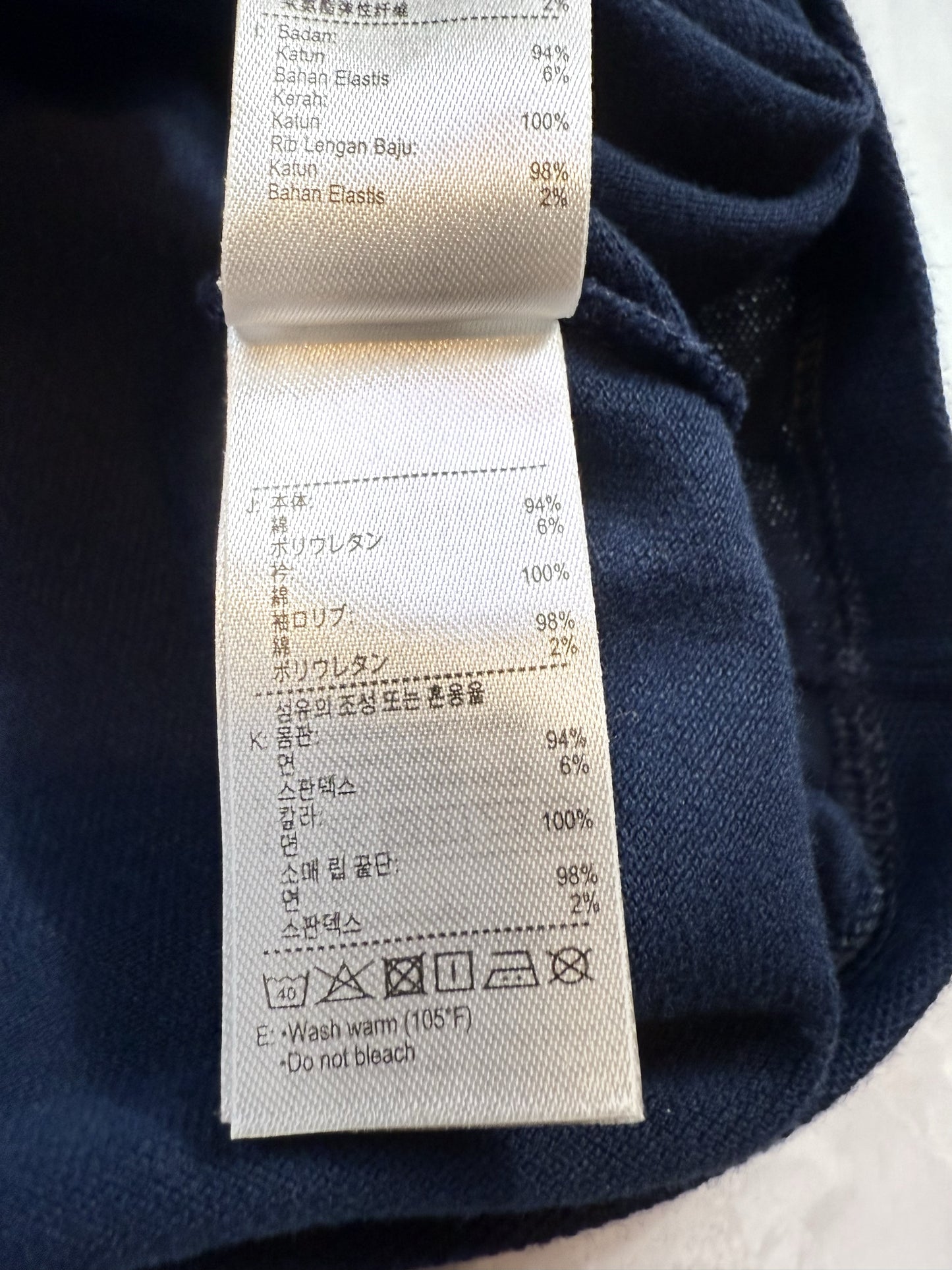 【LACOSTE ラコステ】スリムフィット ポロシャツ ワンピース ネイビー 38 - スポーティー&フェミニンな一着!