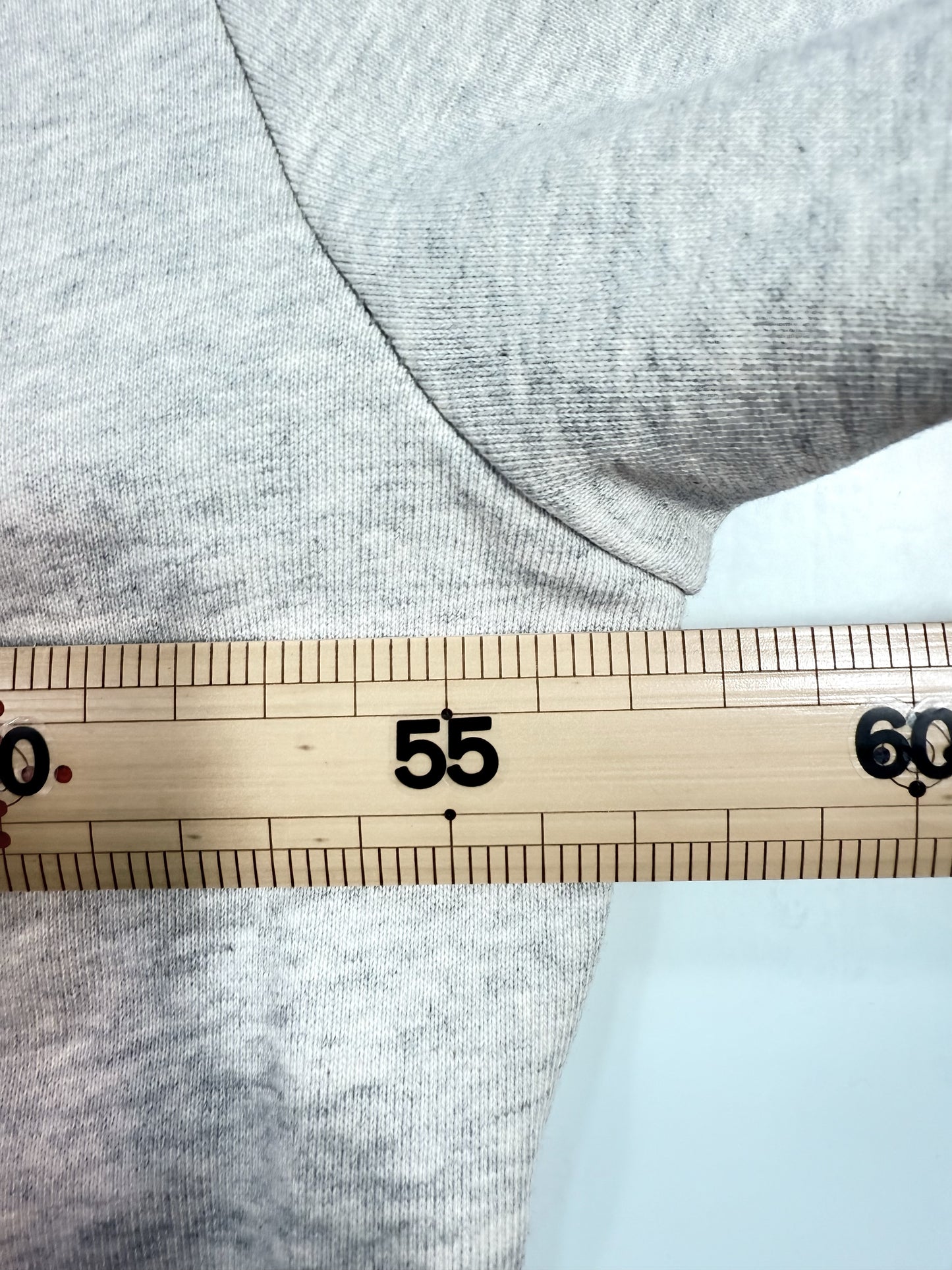 A.P.C. Rue Madame Paris ロゴ刺繍スウェットシャツ ライトグレー XLサイズ APC トレーナー 裏毛 メンズ