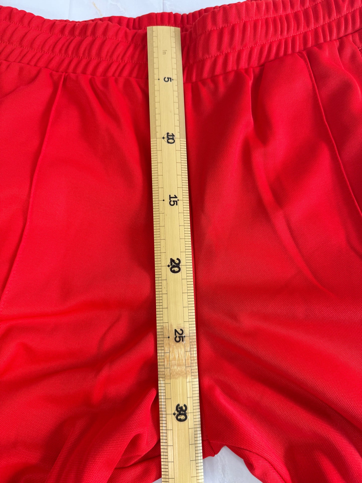 adidas Beckenbauer TP トラックパンツ レッド XLサイズ | 定番3本ライン×トレフォイルロゴ スポーツミックスに