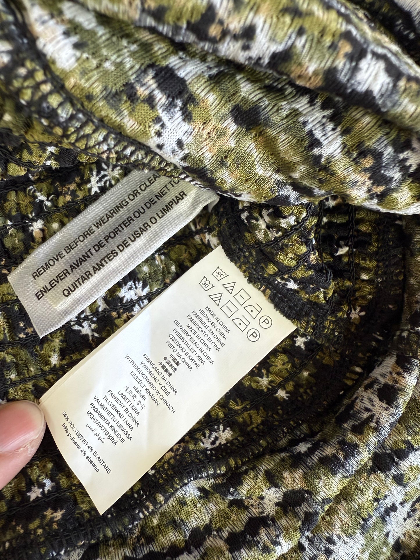 【MICHAEL KORS】マイケルコース タイトスカート 膝丈 ストレッチ ブラック レディース