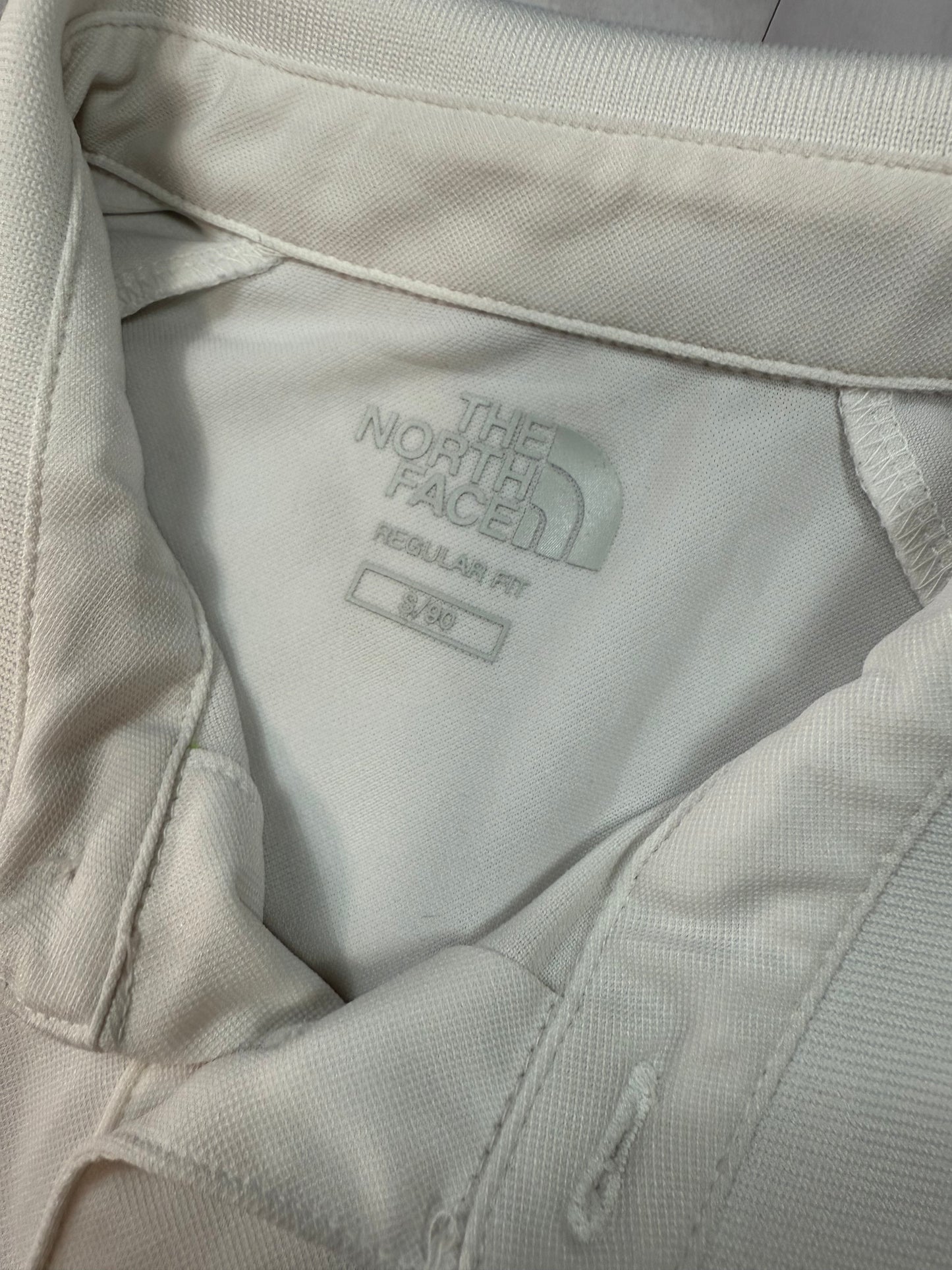 【THE NORTH FACE】ポロシャツ ホワイト 半袖 メンズS | ノースフェイス アウトドア ゴルフ スポーツウェア
