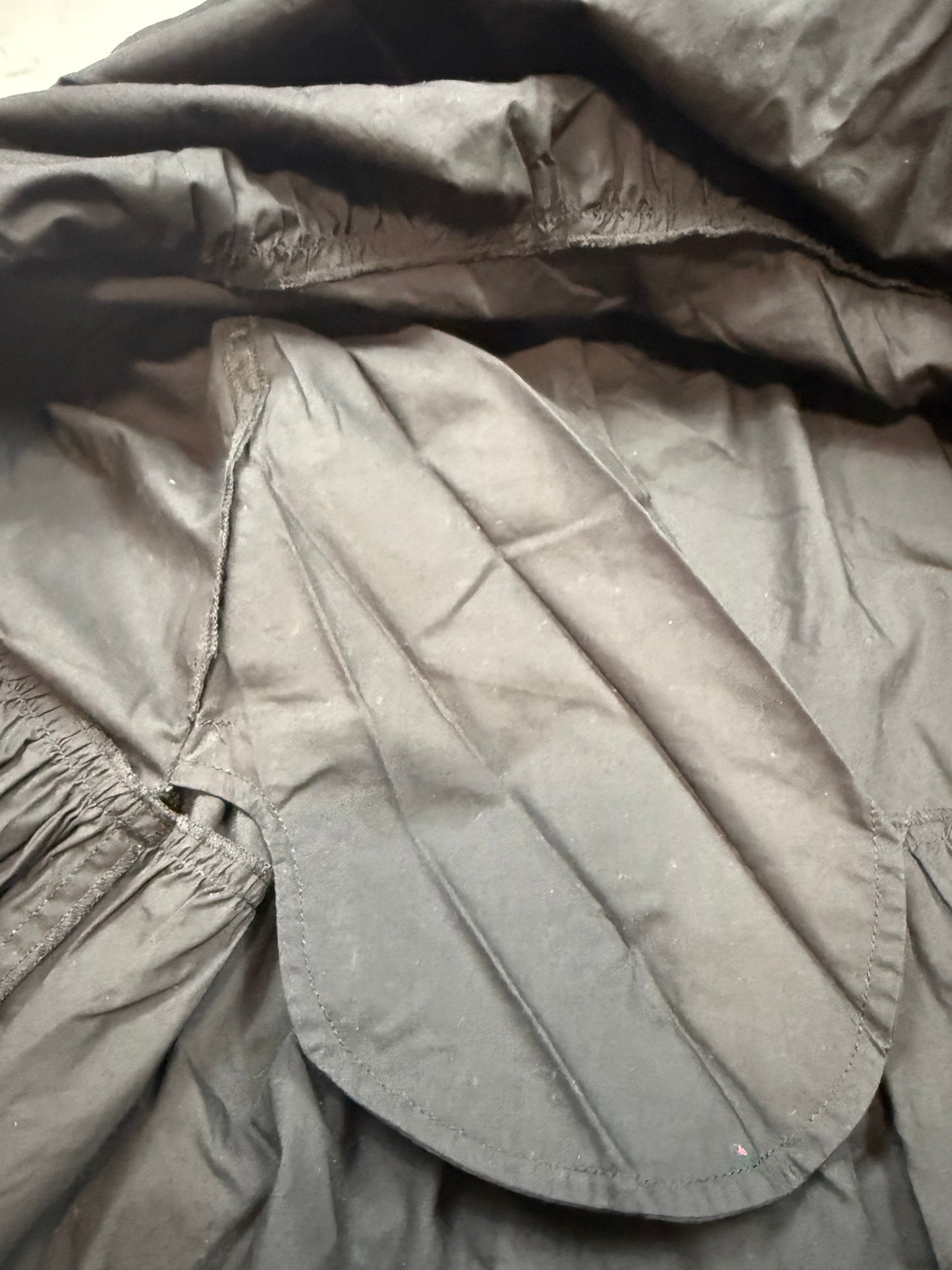 【MARC JACOBS】THE TENT DRESS テントドレス フリルスリーブ ブラック レディース Mサイズ