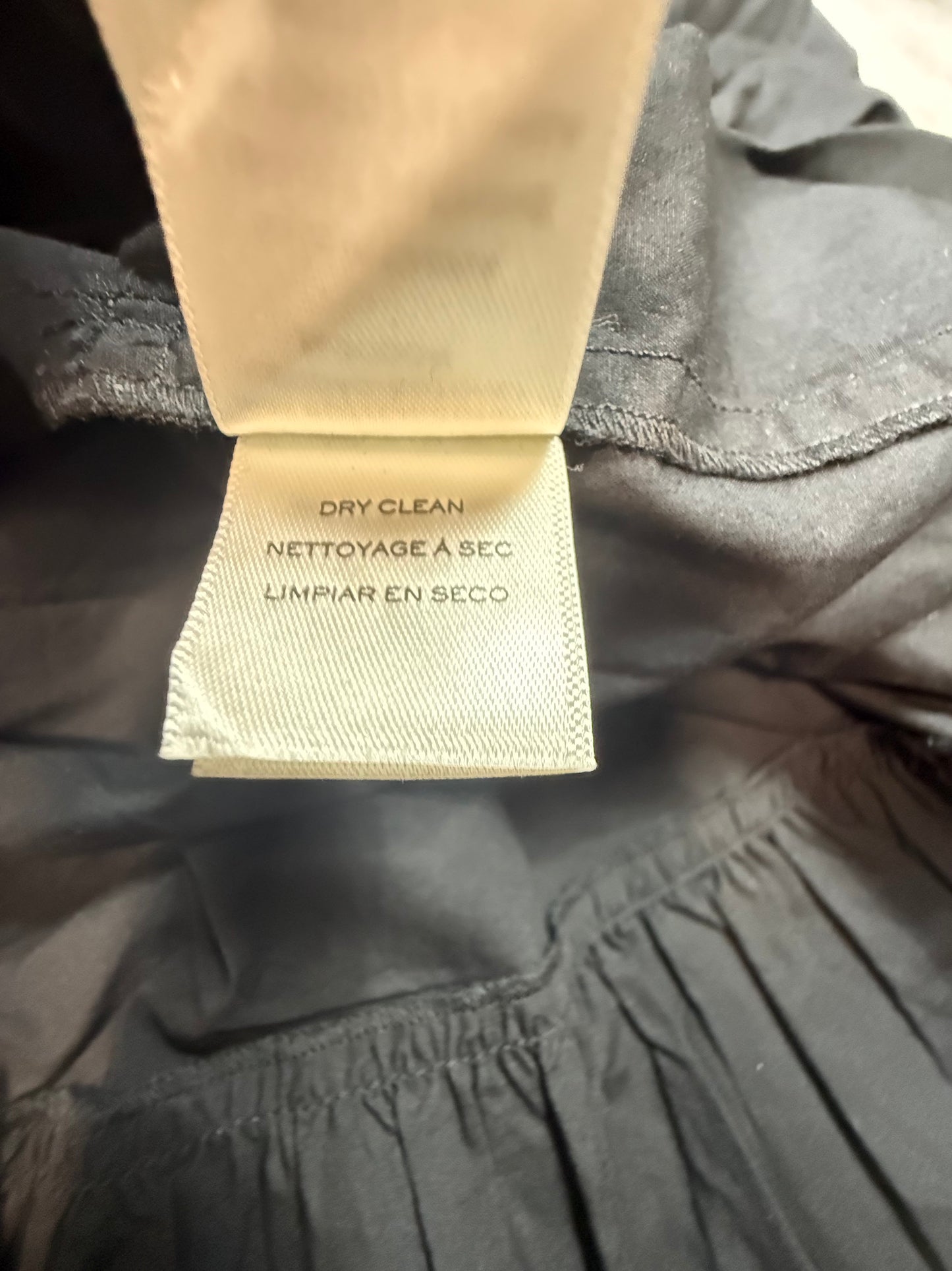 【MARC JACOBS】THE TENT DRESS テントドレス フリルスリーブ ブラック レディース Mサイズ