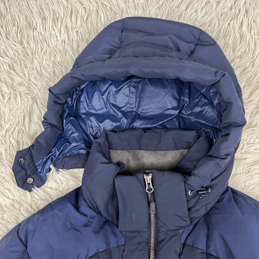 THE NORTH FACE(ザ・ノース・フェイス)ポカラダウンジャケット ネイビー メンズL(100)オリンピックロゴ/フード取り外し可/高機能防寒アウター #7