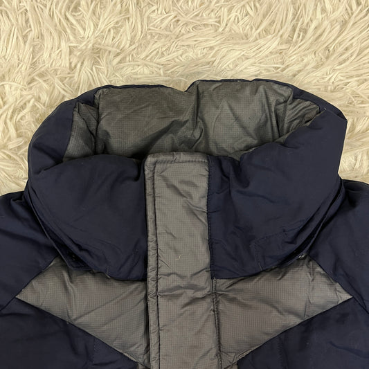 THE NORTH FACE(ザ・ノース・フェイス)700フィル ダウンジャケット メンズL(100)ネイビー×グレー 高品質グースダウン仕様/保温性抜群 #14