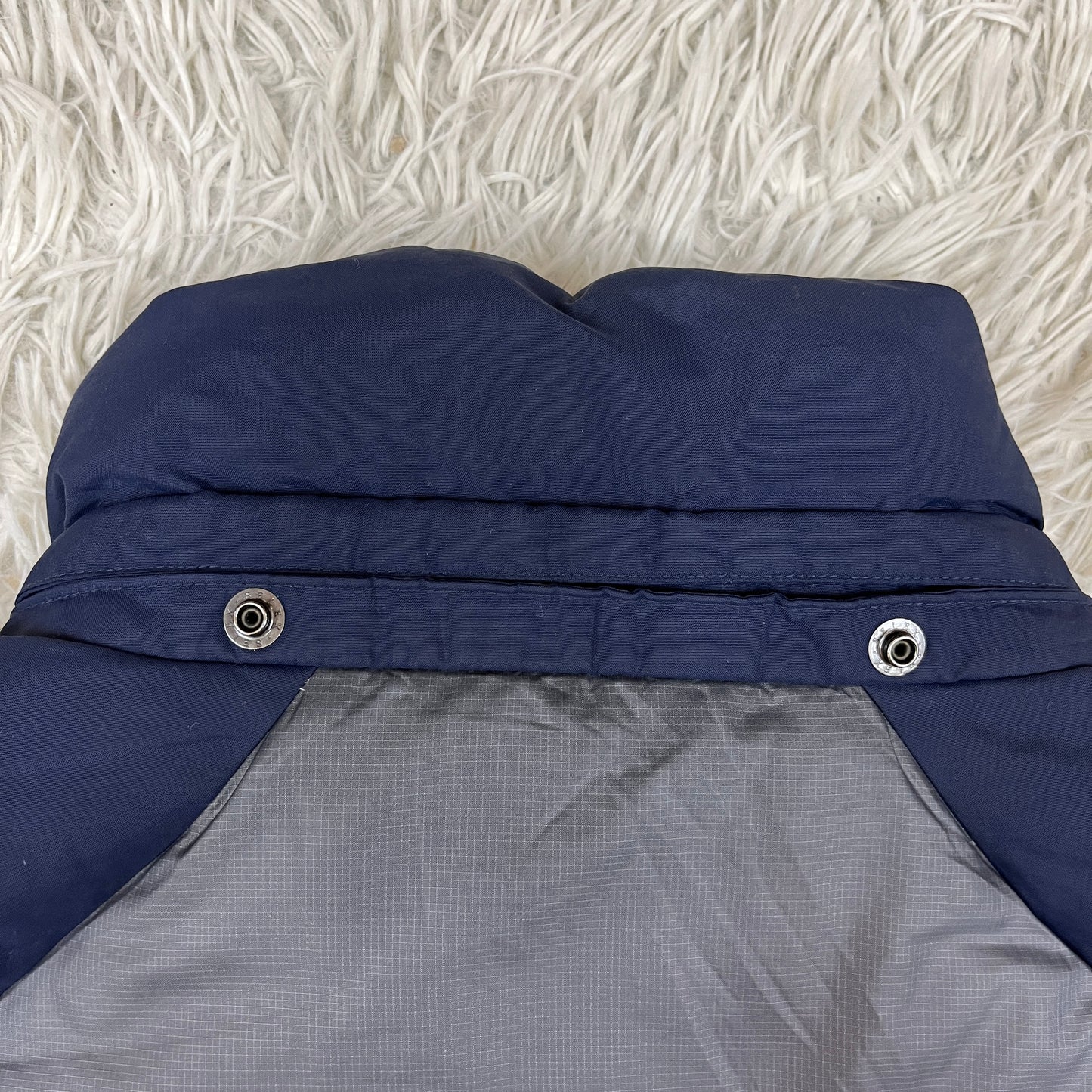 THE NORTH FACE(ザ・ノース・フェイス)700フィル ダウンジャケット メンズL(100)ネイビー×グレー 高品質グースダウン仕様/保温性抜群 #14