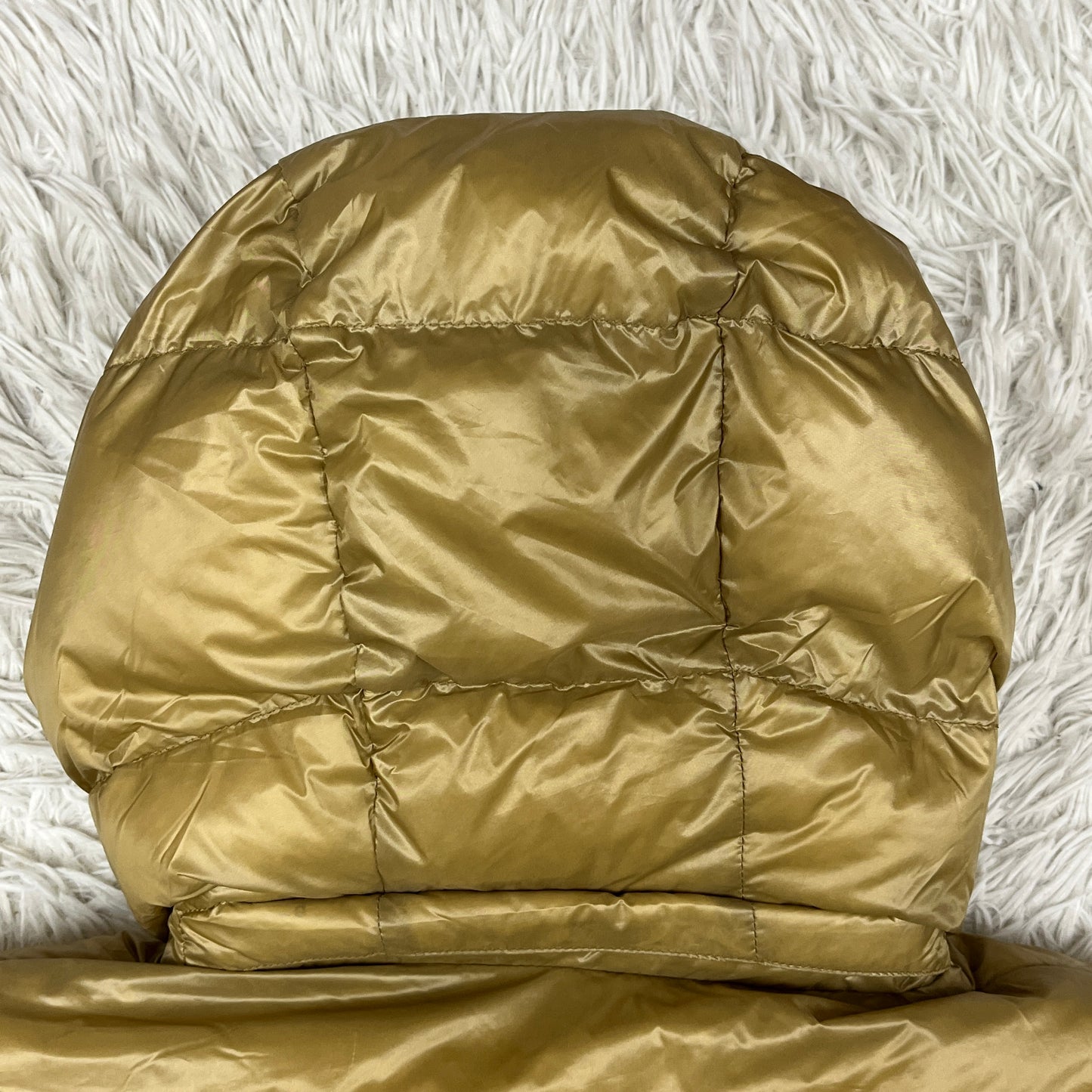 THE NORTH FACE レディース ダウンジャケット 700フィル ゴールド Mサイズ フード取り外し可 軽量高保温 PERTEX QUANTUM #31