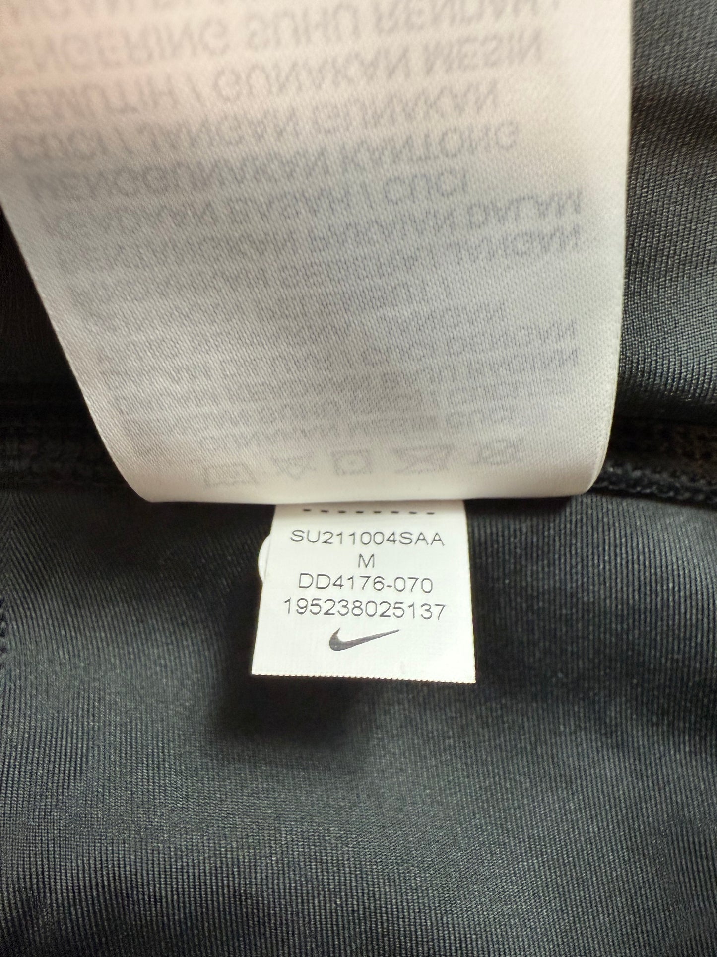 【NIKE】Dri-FIT ランニングタイツ ブラック×蛍光イエローライン メンズMサイズ | 吸汗速乾 スポーツレギンス