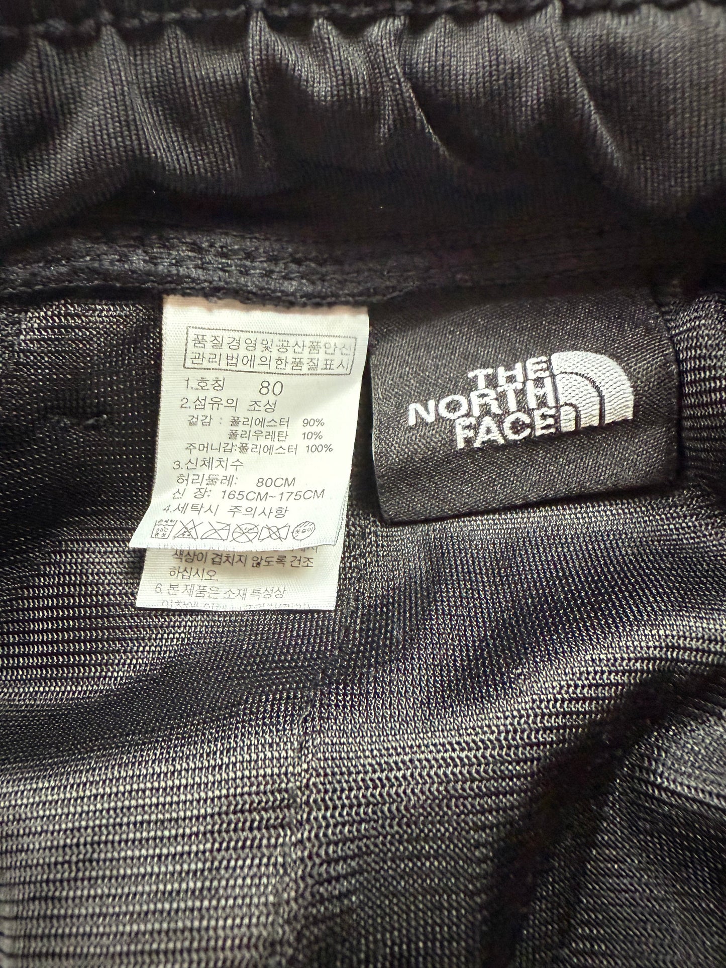 【THE NORTH FACE】ザ・ノース・フェイス ホワイトレーベル ブラック ジョガーパンツ 80サイズ メンズ トレーニング/ランニング用