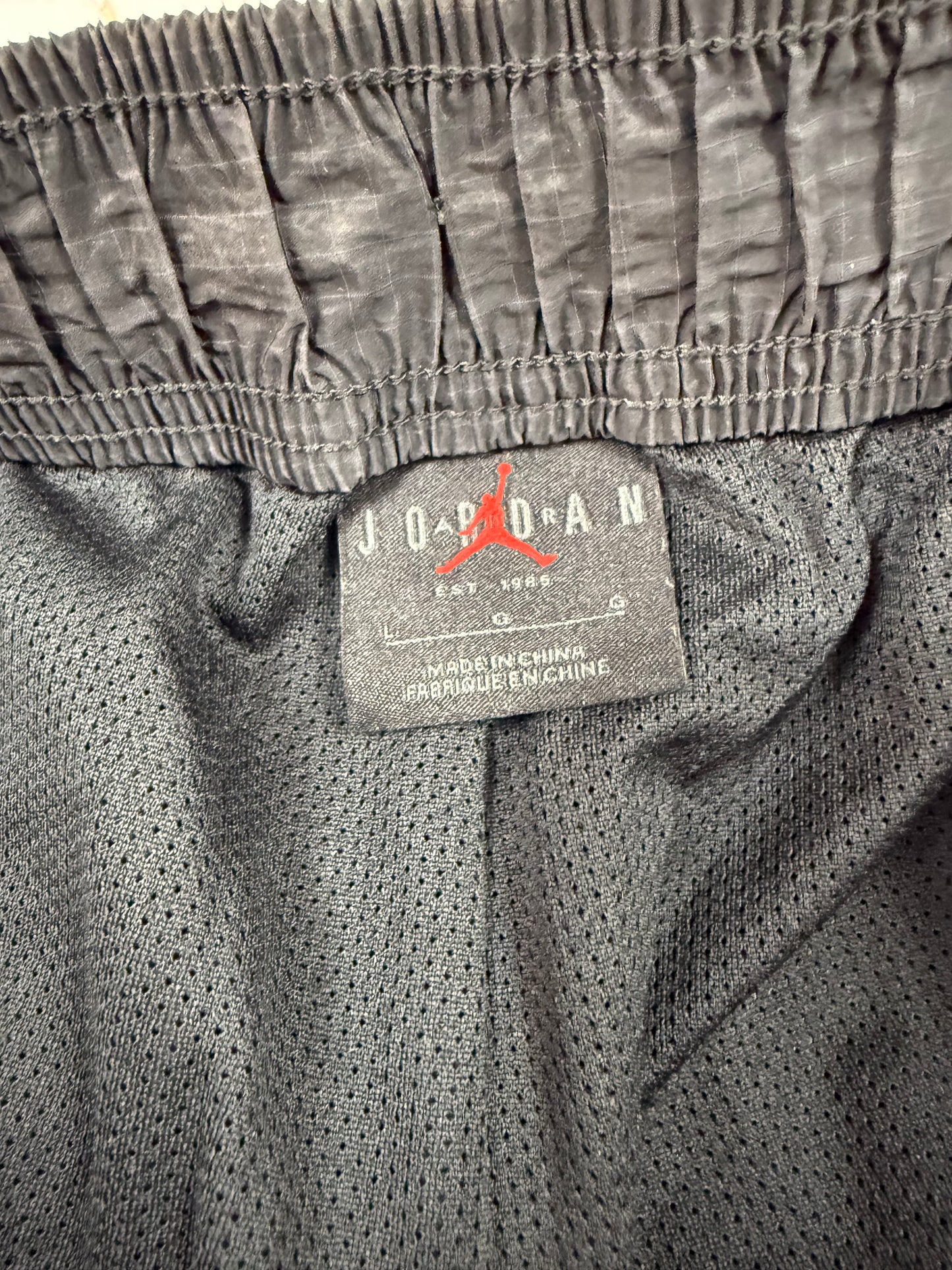 【NIKE JORDAN】23 ENGINEERED カーゴパンツ Lサイズ ブラック×グレー ナイロン イージーパンツ スポーツカジュアル