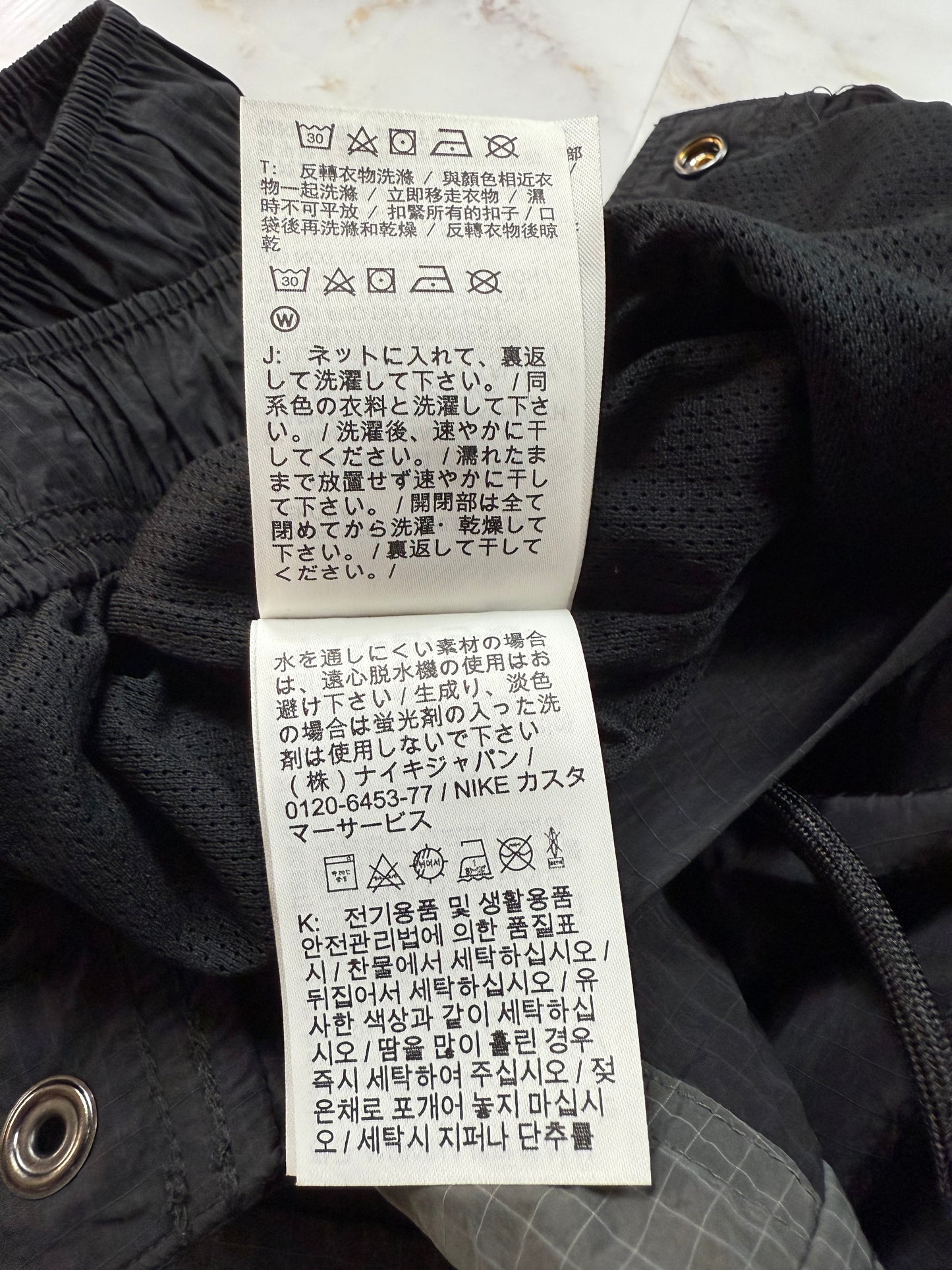 【NIKE JORDAN】23 ENGINEERED カーゴパンツ Lサイズ ブラック×グレー ナイロン イージーパンツ スポーツカジュアル