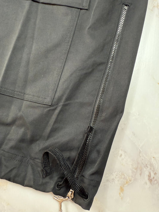 【NIKE JORDAN】カーゴパンツ ブラック Lサイズ ジョーダンロゴ ゆったりフィット ストリート&スポーツスタイル