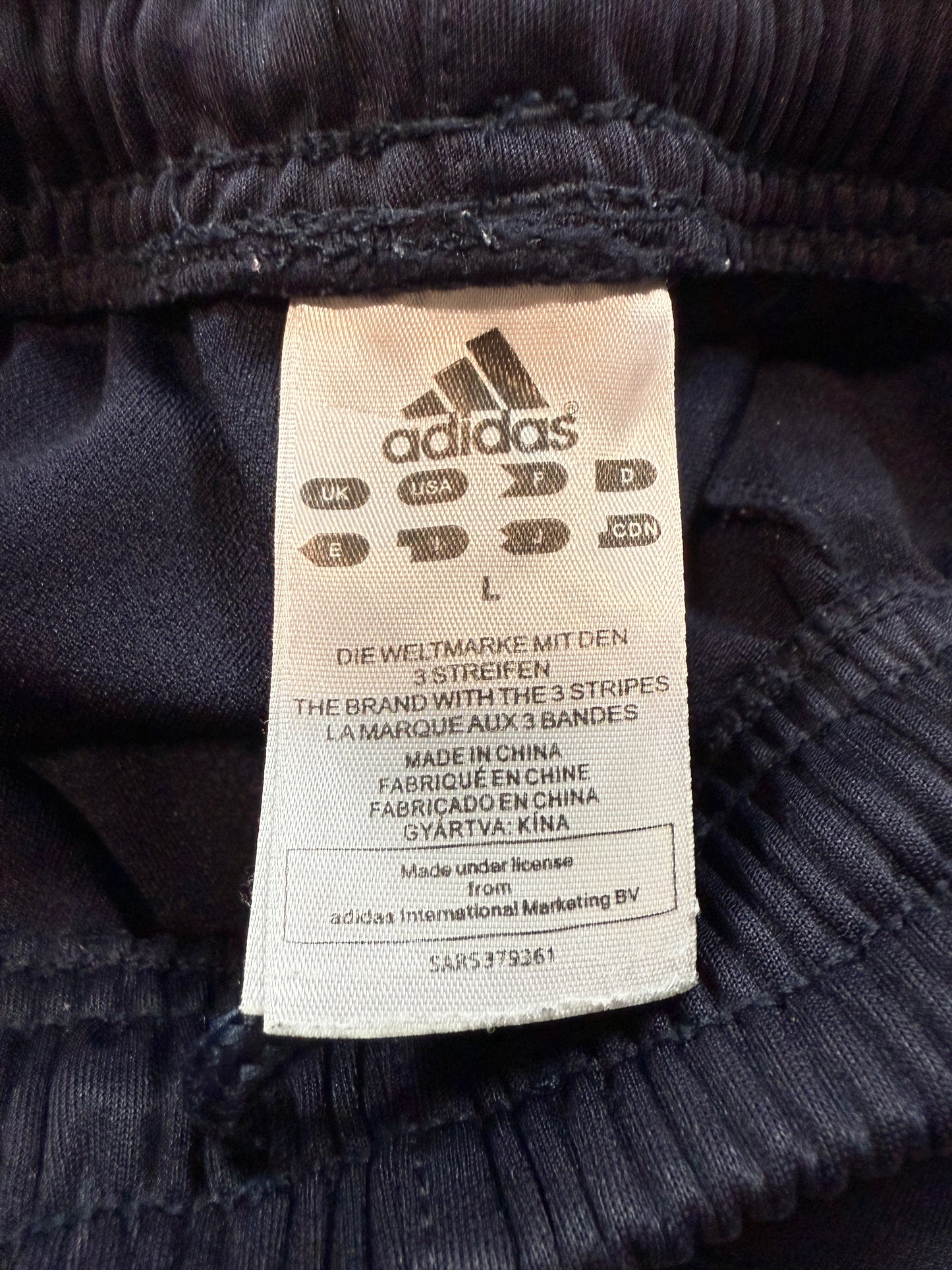 【adidas】アディダス 3ストライプス トラックパンツ Martial Arts ブラック Lサイズ スポーツウェア