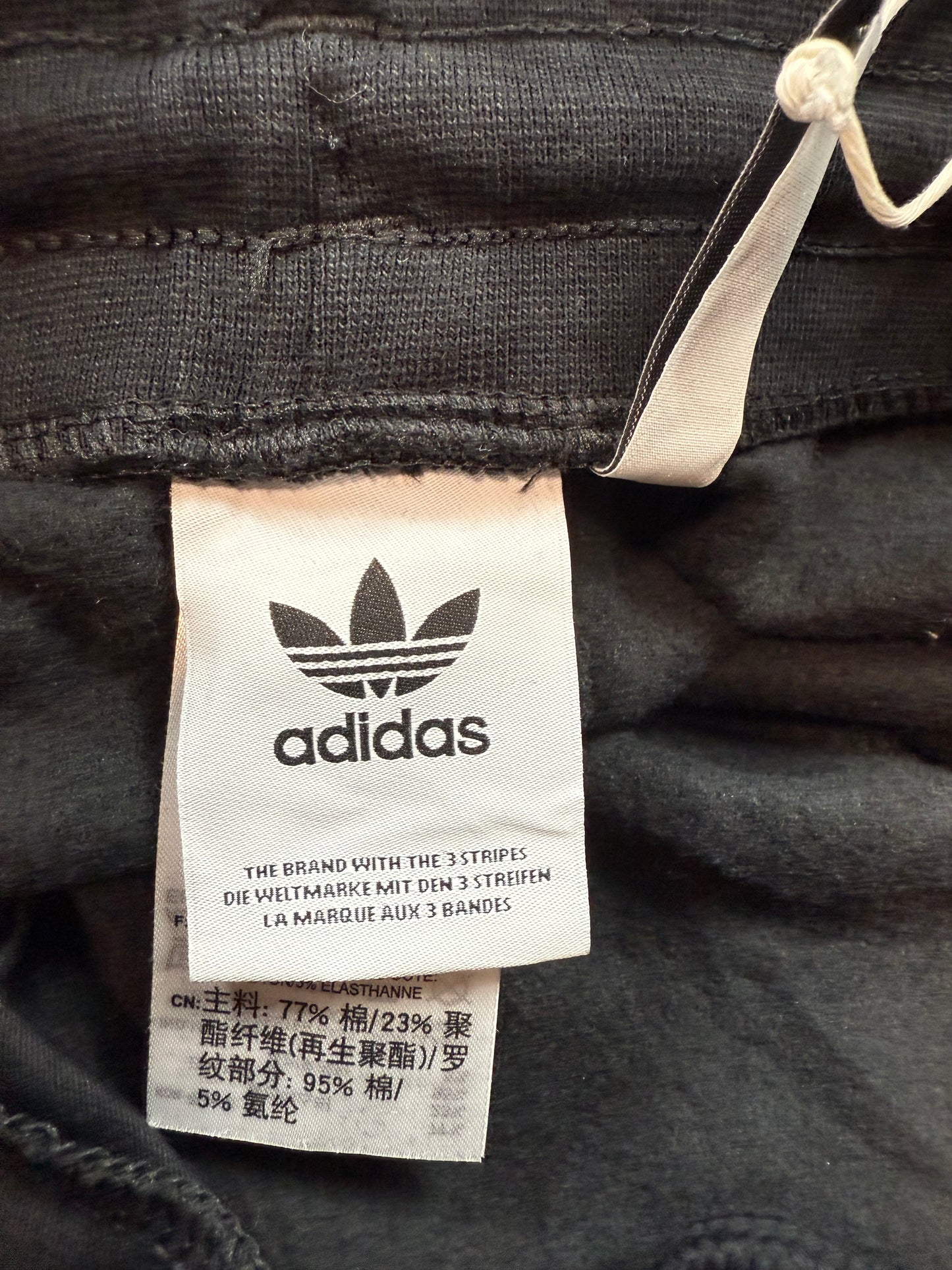【adidas Originals】3ストライプス スウェットパンツ ブラック メンズXLサイズ トレフォイルロゴ