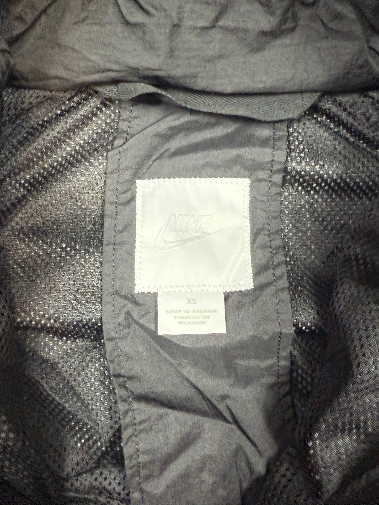 【NIKE × STONE ISLAND】ナイキ ストーンアイランド コラボ Hyper Light Membrana 2L/3L TC フーデッドジャケット XS ブラック
