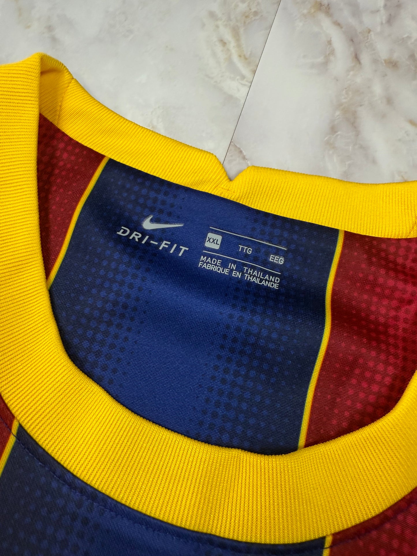 【NIKE/ナイキ】FCバルセロナ ホームユニフォーム 2020/21 XXLサイズ Rakuten スポンサー付 サッカーシャツ