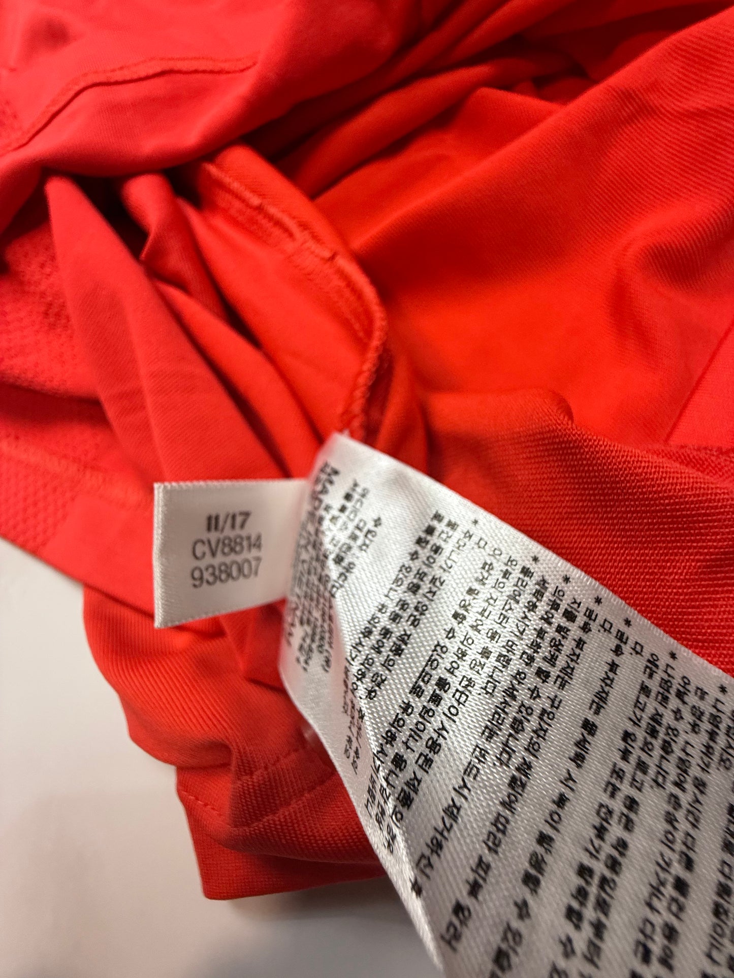 【adidas】アディダス ゴルフポロシャツ CLIMACOOL レッド 半袖 メンズ2XL 吸汗速乾 スポーツウェア