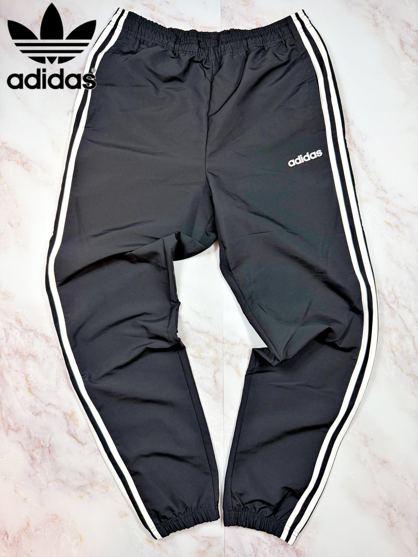 【adidas Originals】トラックパンツ ブラック Lサイズ|3ストライプ ウィンドパンツ スポーツウェア カジュアル