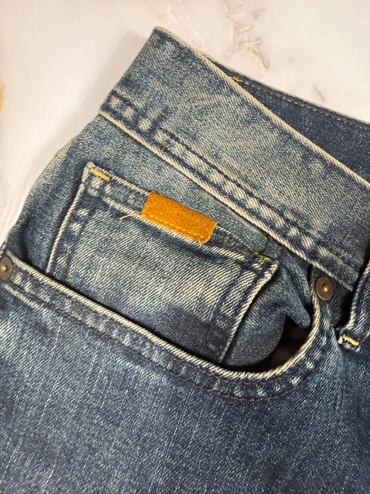 【ARMANI EXCHANGE】J13 スリムフィット デニムパンツ インディゴブルー メンズ W32 | アルマーニエクスチェンジ ジーンズ