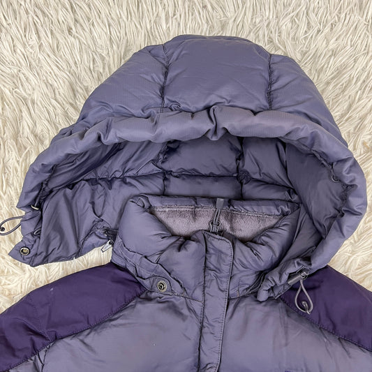 THE NORTH FACE ザ・ノースフェイス 700フィル パワーダウンジャケット HyVent パープル レディースL 90サイズ #41