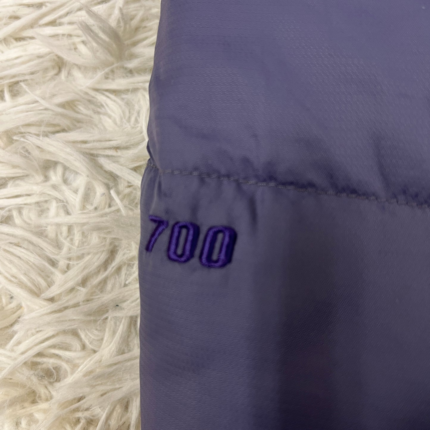 THE NORTH FACE ザ・ノースフェイス 700フィル パワーダウンジャケット HyVent パープル レディースL 90サイズ #41