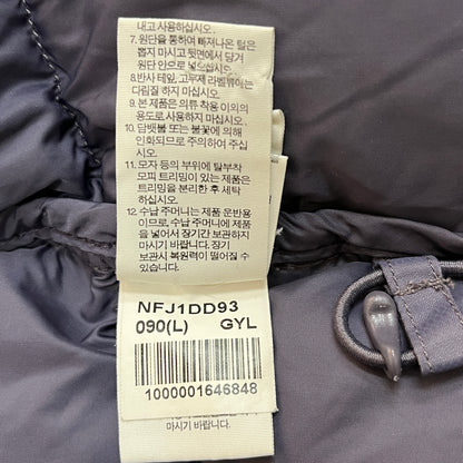 THE NORTH FACE ザ・ノースフェイス 700フィル パワーダウンジャケット HyVent パープル レディースL 90サイズ #41