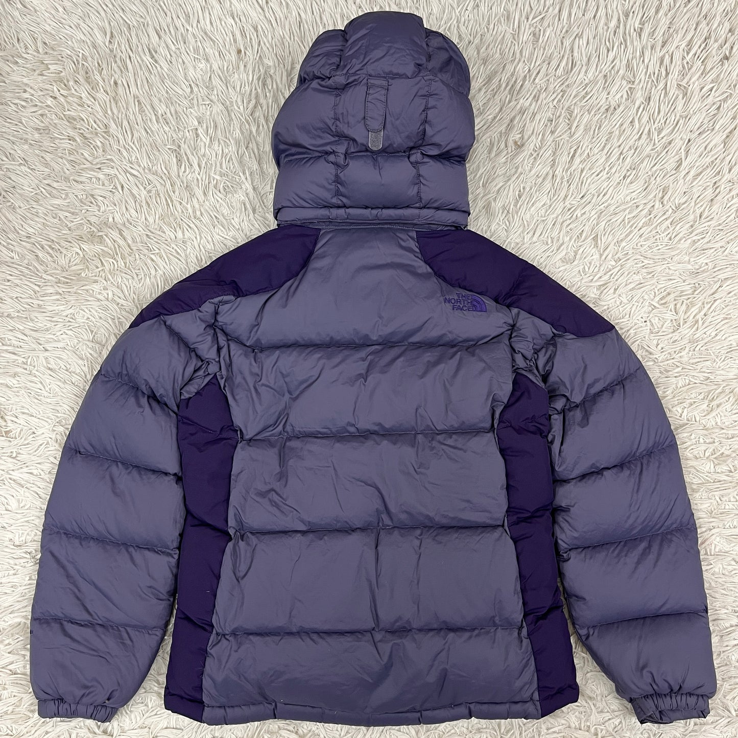 THE NORTH FACE ザ・ノースフェイス 700フィル パワーダウンジャケット HyVent パープル レディースL 90サイズ #41