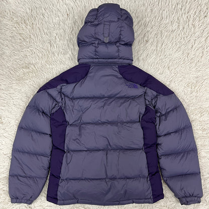 THE NORTH FACE ザ・ノースフェイス 700フィル パワーダウンジャケット HyVent パープル レディースL 90サイズ #41