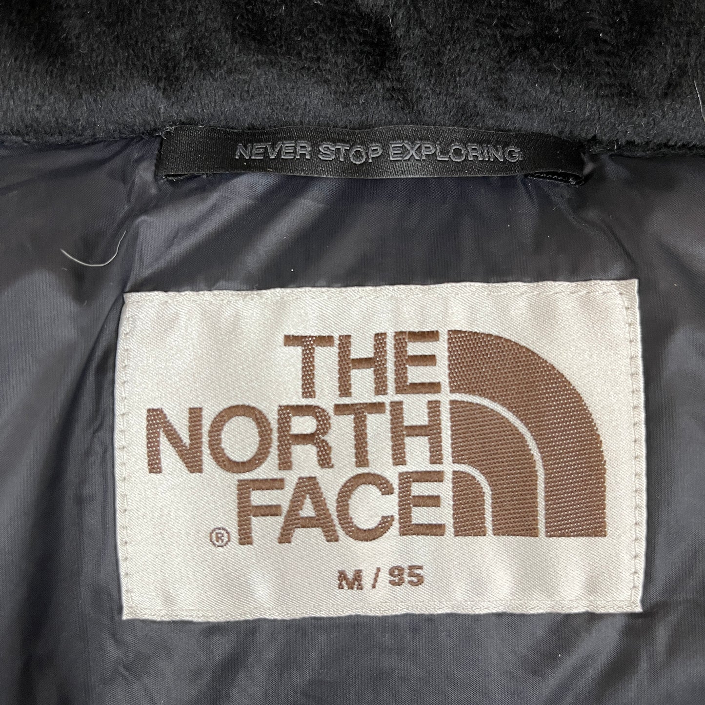 THE NORTH FACE WHITE LABEL（ザ・ノースフェイス ホワイトレーベル）ヌプシ ダウンジャケット ブラック メンズ M（95）#43