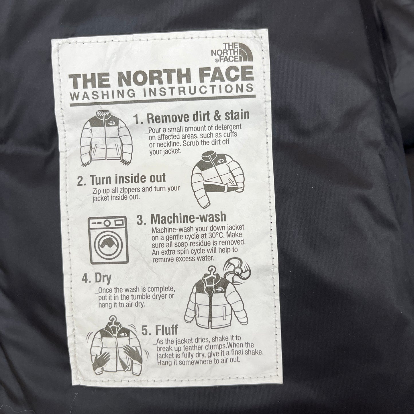 THE NORTH FACE WHITE LABEL（ザ・ノースフェイス ホワイトレーベル）ヌプシ ダウンジャケット ブラック メンズ M（95）#43
