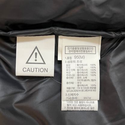 THE NORTH FACE WHITE LABEL（ザ・ノースフェイス ホワイトレーベル）ヌプシ ダウンジャケット ブラック メンズ M（95）#43