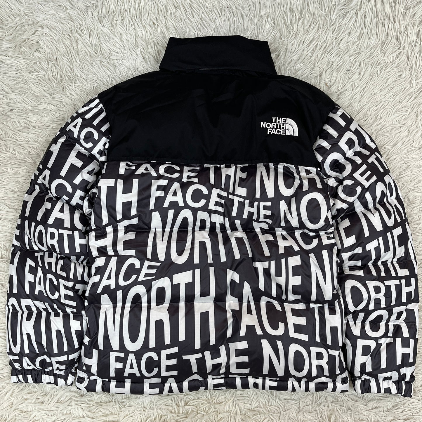 THE NORTH FACE WHITE LABEL（ザ・ノースフェイス ホワイトレーベル）ヌプシ ダウンジャケット ブラック メンズ M（95）#43