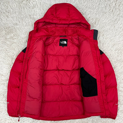THE NORTH FACE（ザ・ノースフェイス）700フィル HYVENT ダウンジャケット レッド×ブラック レディースL（90）#44