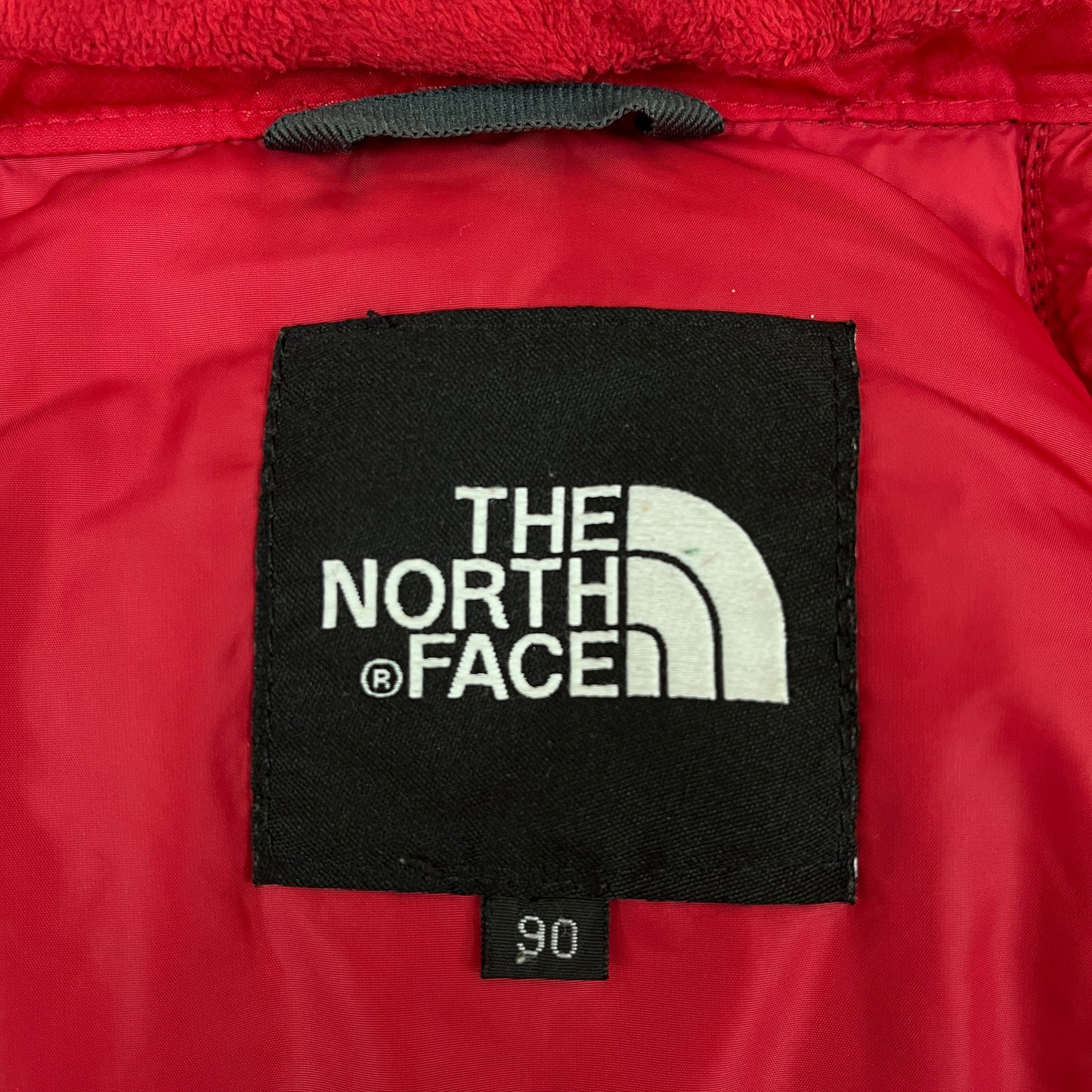 THE NORTH FACE（ザ・ノースフェイス）700フィル HYVENT ダウンジャケット レッド×ブラック レディースL（90）#44