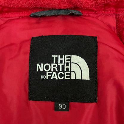 THE NORTH FACE（ザ・ノースフェイス）700フィル HYVENT ダウンジャケット レッド×ブラック レディースL（90）#44
