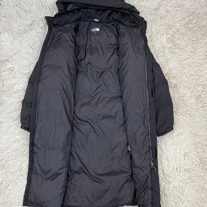THE NORTH FACE（ザ・ノース・フェイス）ロングダウンジャケット ブラック メンズS 90サイズ #45