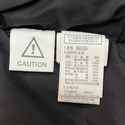 THE NORTH FACE（ザ・ノース・フェイス）ロングダウンジャケット ブラック メンズS 90サイズ #45