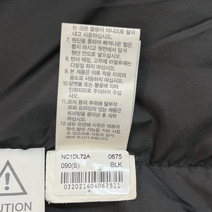 THE NORTH FACE（ザ・ノース・フェイス）ロングダウンジャケット ブラック メンズS 90サイズ #45