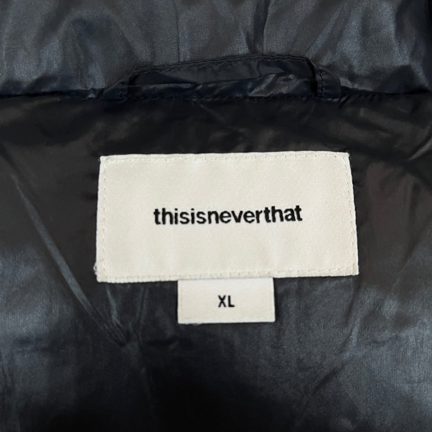 thisisneverthat® PERTEX QUANTUM ダウンジャケット ブラック メンズ XL #47